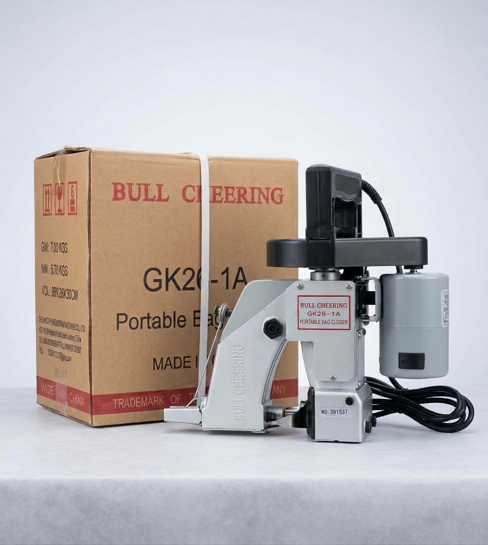 Bull Cheering GK26-1A Portable Bag Closer Machine for industrial bag closing