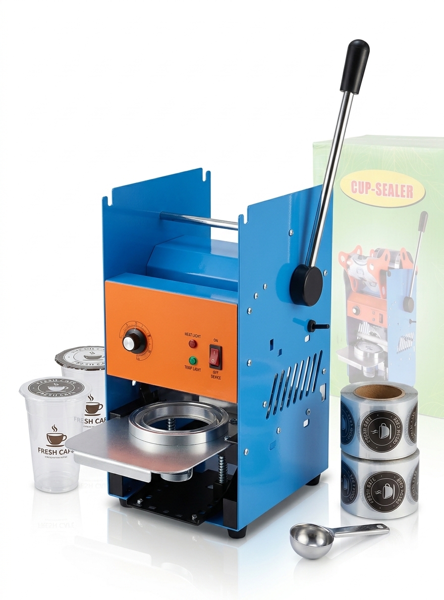 XL-I Manual Cup Sealing Machine 300W heavy duty desktop cup sealer